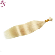 Load image into Gallery viewer, FH cuticle aligned hair original human hair 613 blonde hair bulk