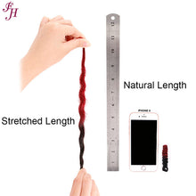 Load image into Gallery viewer, FH ombre synthetic hair 10 inches crochet braiding hair