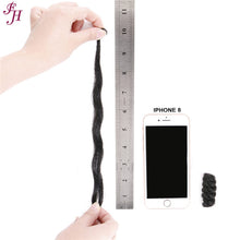 FH ombre synthetic braiding hair 10 inches crochet braids