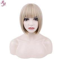 Load image into Gallery viewer, no42✨2PCS 50% OFF✨ FH P12909 beautiful light blonde short bob synthetic wig