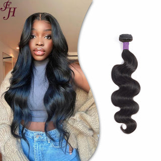 FH one piece 100% virgin human hair body wave hair bundles