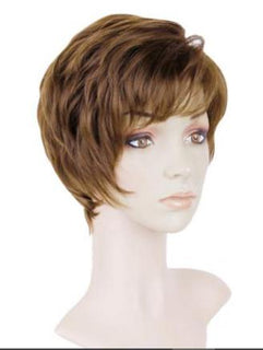 Creamily Pixie Cut Short Wigs For White Women Short Brown Pixie Cut Wig 12613