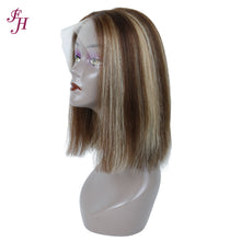 FH Hot Sell Factory Price Highlight 13x4 Bob Lace Frontal Wig