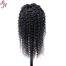 Load image into Gallery viewer, FH human hair wig natural hair 13x4 lace frontal deep wave lace front wig