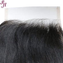 Load image into Gallery viewer, FH  human hair 4x4 body wave HD lace closure