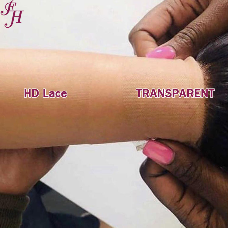 FH best human hair 13x4 hd lace human hair wig body wave lace frontal wig