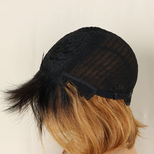 【Nikita】FH Q15808 obmre color short wavy machine made hair wig