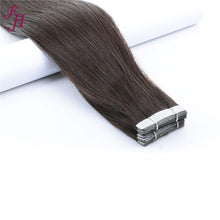 FH human hair invisible dark brown color virgin hair hair extensions