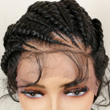 FH P13844 natural black braided wig synthetic wig