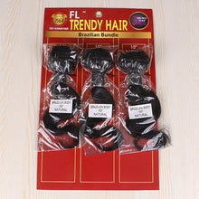 FH Q14423 brazilian human hair body wave 3 pcs 10 inches hair bundles