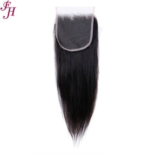 Load image into Gallery viewer, FH raw human hair 5x5 straight HD lace closure