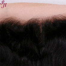 Load image into Gallery viewer, FH raw human hair 13x4 body wave HD lace frontal