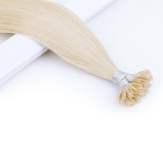 FH high quality 613 blonde human hair u tip hair extensions