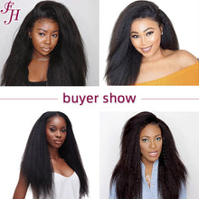 Load image into Gallery viewer, FH raw hair kinky straight human hair tape hair extensions