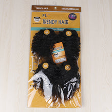 Load image into Gallery viewer, FH Q14421 new look virgin human hair 4 pcs 10 inches hair bundles