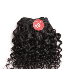 FH Q14420 cheap brazilian remy hair 4 pcs 10 inches curly hair bundles