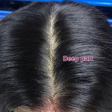 FH customized hair wig 13x4 lace frontal wig straight human hair wig