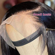 FH virgin human hair bob wig 13x4 lace frontal natural black bob wig