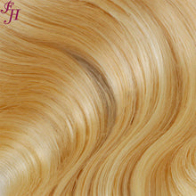 FH human hair 613 blonde 5x5 body lace closure