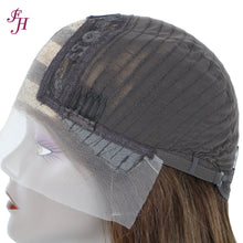 FH Hot Sell Factory Price Highlight 13x4 Bob Lace Frontal Wig