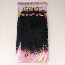 FH Q14412 curly wave 6 pcs 20 inch brazilian hair bundles with closure