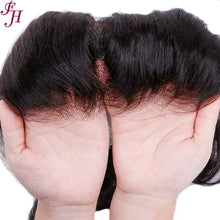 Load image into Gallery viewer, FH raw human hair 13x4 body wave HD lace frontal