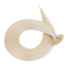Load image into Gallery viewer, FH high quality 613 blonde human hair u tip hair extensions