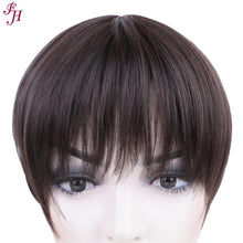 Load image into Gallery viewer, FH high quality natural black fashion P13330 short synthetic hair wig