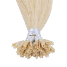 Load image into Gallery viewer, FH high quality 613 blonde human hair u tip hair extensions