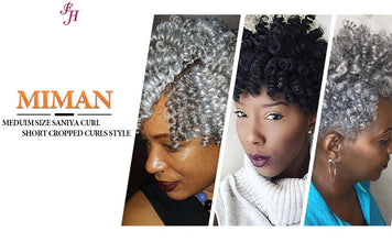 FH ombre curly 10 inches synthetic braiding hair expressions