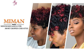 FH ombre crochet hair 10 inches pre stretched braiding extensions