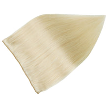 FH #60 platinum blonde real human hair extensions halo hair extensions