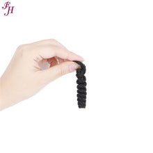 Load image into Gallery viewer, FH ombre crochet hair 10 inches synthetic hair