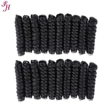 FH ombre African synthetic hair 20 inches crochet hair extensions