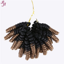 FH ombre synthetic hair 20 inches crochet braids hair extensions