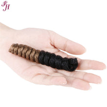 Load image into Gallery viewer, FH ombre synthetic hair 20 inches crochet braids hair extensions
