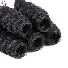 FH ombre synthetic braiding hair 10 inches crochet braids