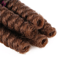 Load image into Gallery viewer, FH ombre braiding hair 10 inches synthetic crochet braids
