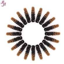 Load image into Gallery viewer, FH ombre South africa hair 10 inches custom synthetic crochet hair