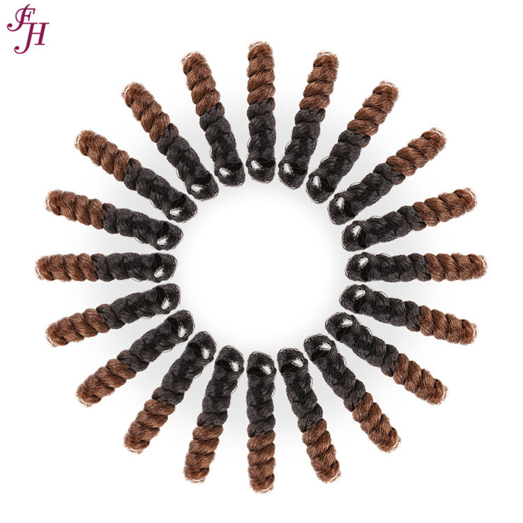 FH ombre Brazilian crochet braiding hair 10 inches synthetic hair