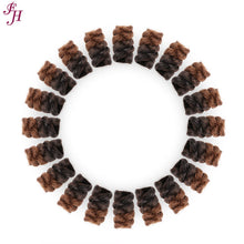 Load image into Gallery viewer, FH ombre braiding hair 10 inches pre stretch synthetic braid hair