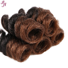 FH ombre braiding hair 10 inches pre stretch synthetic braid hair