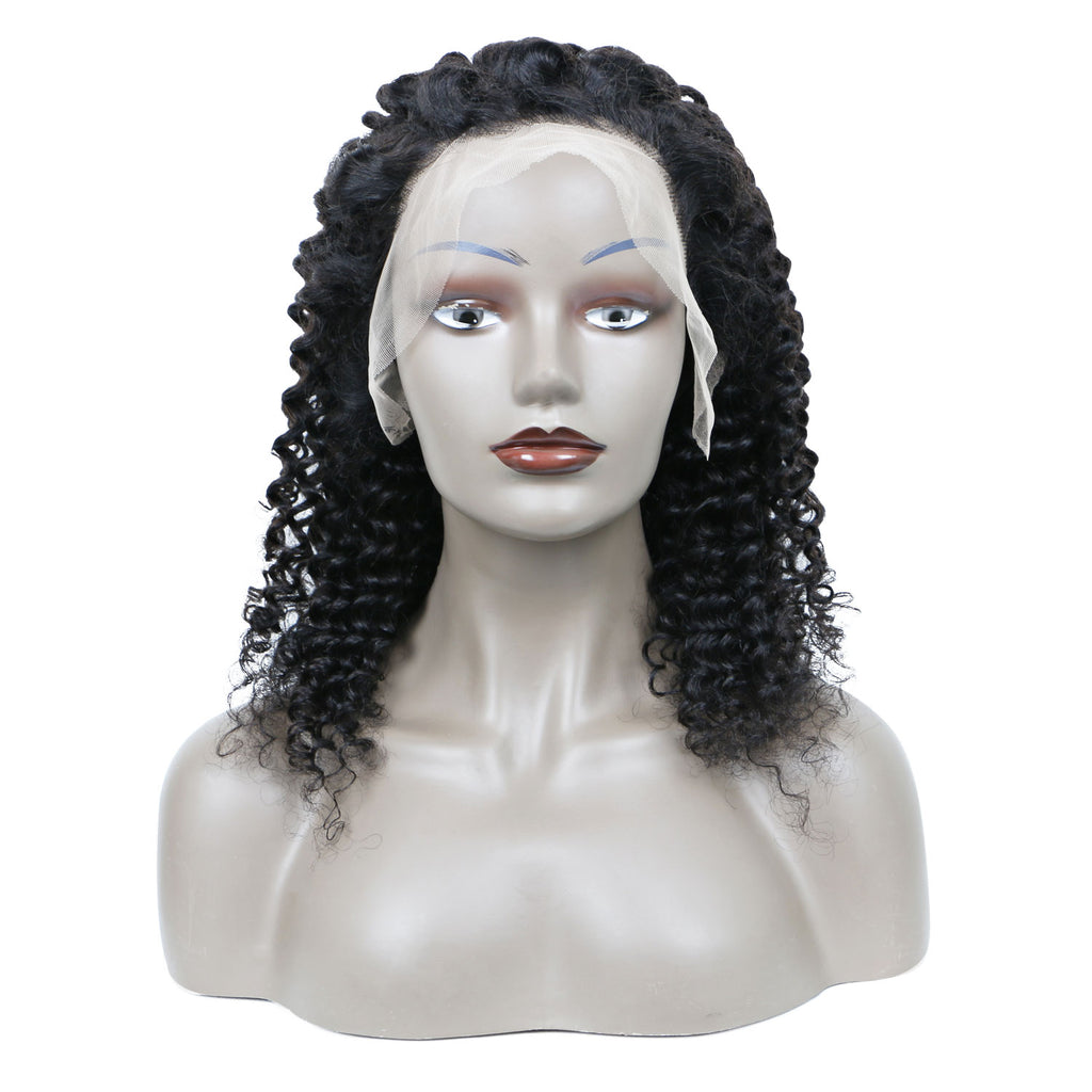FH undetectable hd lace frontal wig deep wave 13x4 human hair wig