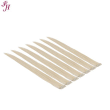 FH wholesale 613 blonde synthetic straight hair extensions clip in 6 pcs one set