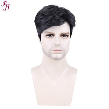 FH factory cheap wig P12070 synthetic short black hair wig
