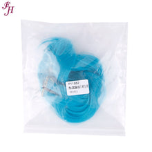 Load image into Gallery viewer, FH sky blue wavy clip in hair extensions 6 pcs one set synthetic hair extensions