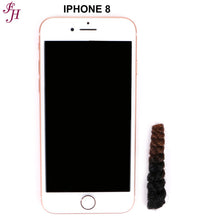 Load image into Gallery viewer, FH ombre braiding hair 10 inches synthetic crochet braids