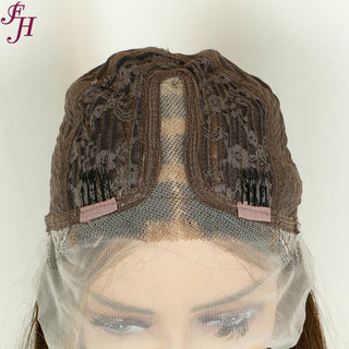 FH P13829 T part lace closure highlight synthetic wig