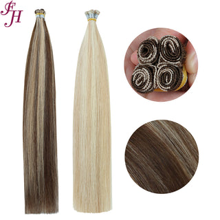 FH high quality P4-27 highlight hand-tied weft hair extensions