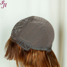 【Nikita】FH highlight human hair wig bob wig with bang